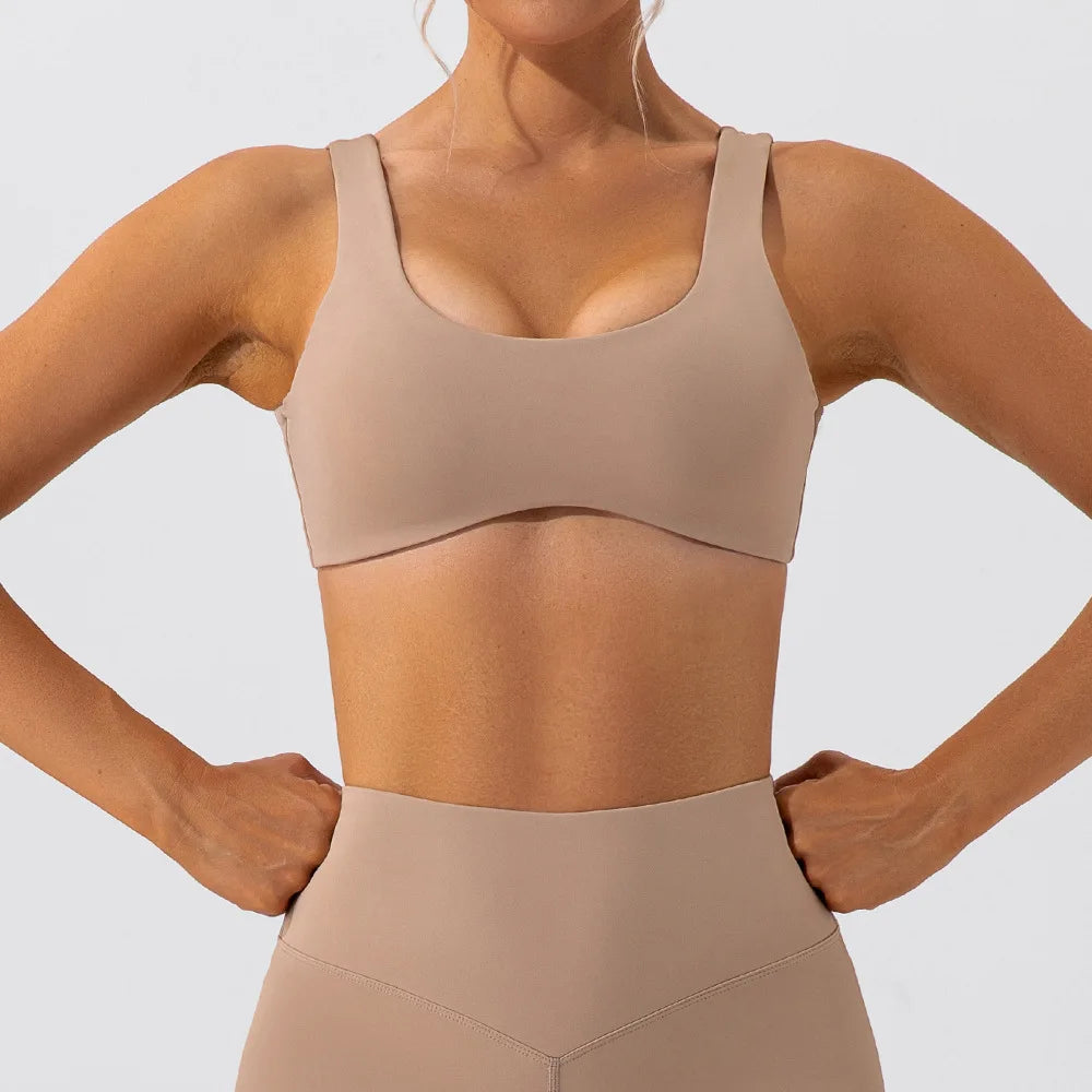 Breathable Sports Bra Shockproof Crop Anti-sweat Fitness Top