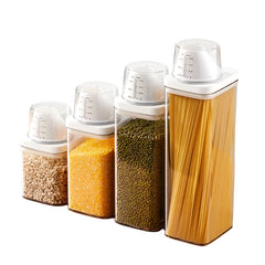 Cereal Dispenser Airtight Food Storage Containers Kitchen Storage Box Cereal Container Storage Jar