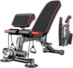 Foldable Adjustable Weight Bench fitness weight bench with height adjustable for Home Gym Full Body Workout