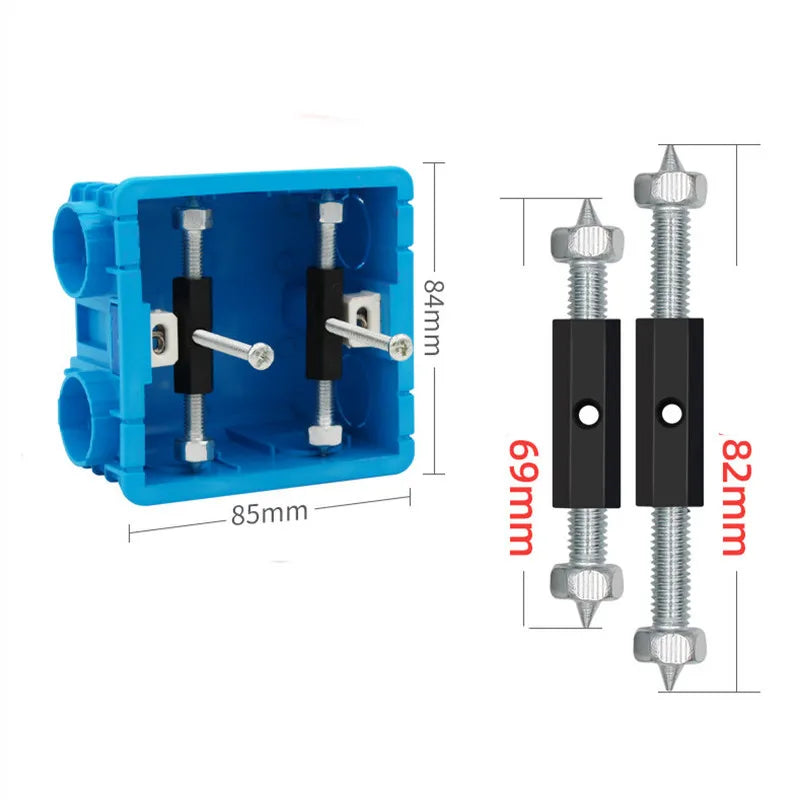 Wall Switch Socket Cassette Repairer Switch Cassette Screw Support Rod for Socket Cassette Repair Electrical Accessories