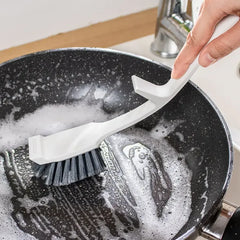 Multifunctional Home Cleaning Brush Hunging Long Handle Pan Pot Brush