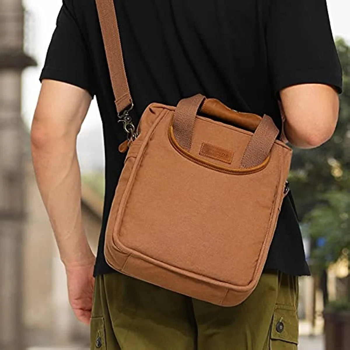 Mens Bag XINCADA Messenger Canvas Shoulder s Travel Man Purse Crossbody s for Work Business