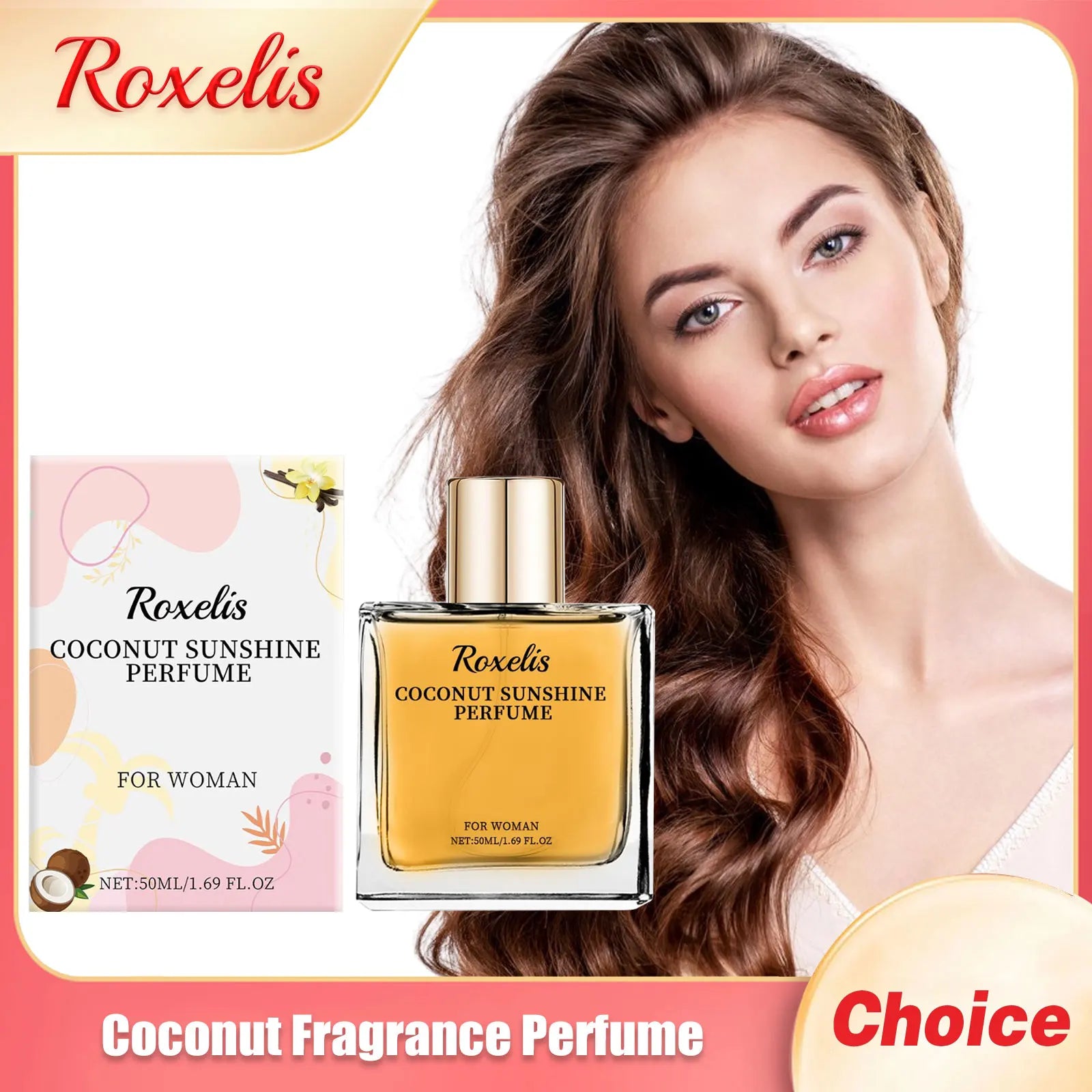 Coconut Fragrance Perfume Long Lasting Fruit Scent Improving Freshing Intimate Perfumes