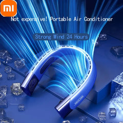 Xiaomi Hanging Neck Fan Portable Air Conditioner USB 6000mah Rechargeable Air Cooler