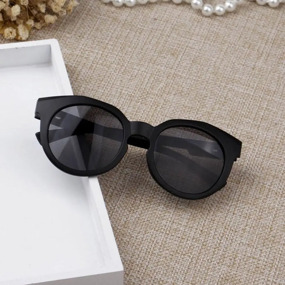 Fashion Retro Round Sunglasses Women Sun Glasses Lens Alloy Kids Sunglasses female Eyewear Frame Driver Goggles Car Accessories