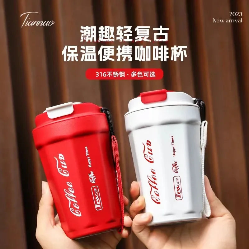 Smart Thermos Bottle for Coffee Thermal Mug Insulated Tumbler taza termica garrafa copo Vacuum Flasks