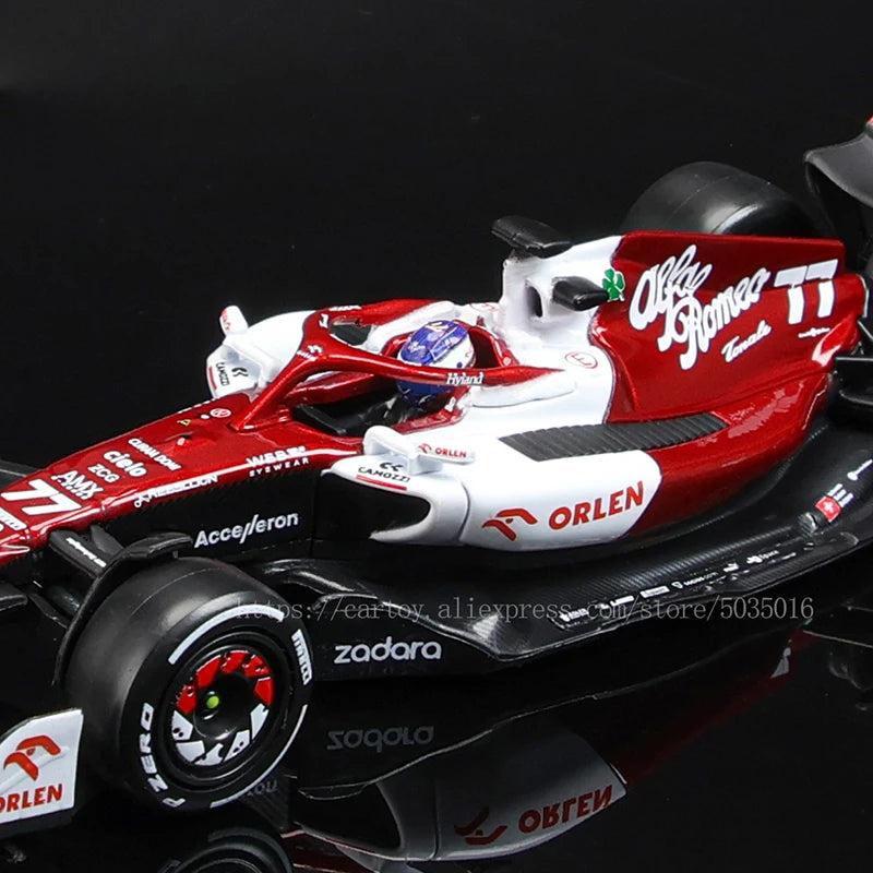 Valtteri Bottas  racing model simulation car model alloy car toy