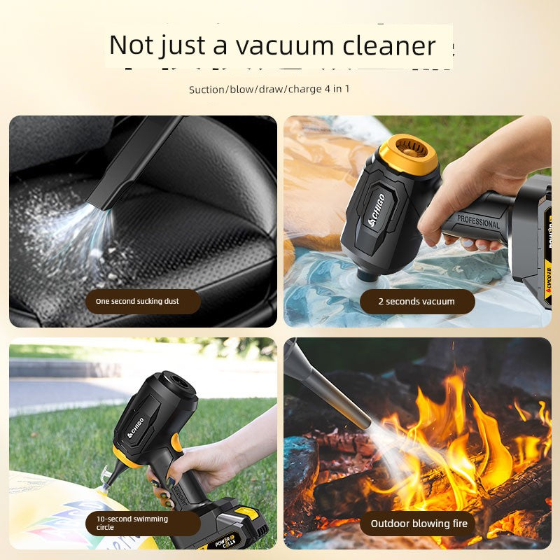 Handheld Small Brushless Dual-Purpose Car Cleaner