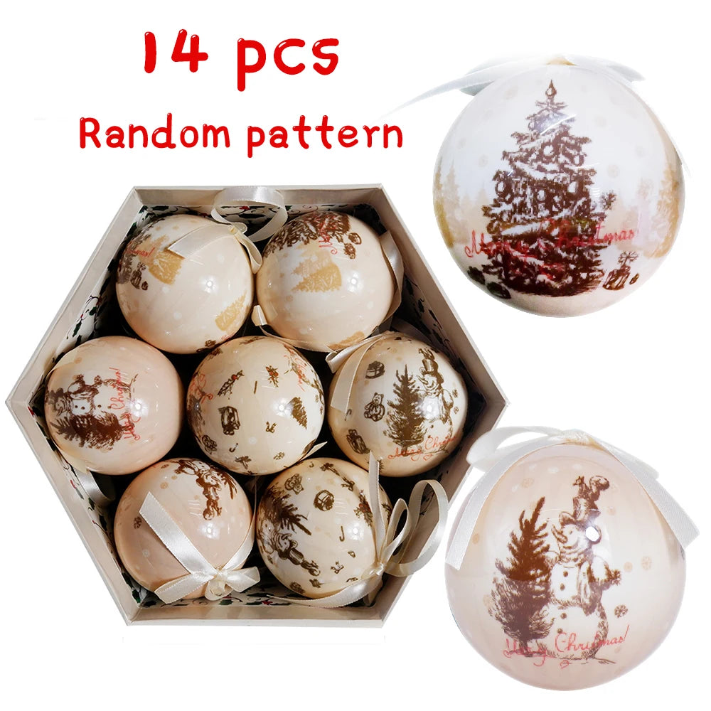 Christmas Tree Balls Pendant Ornaments Hanging Ball