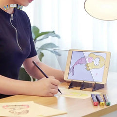 Sketch Tracing Drawing Board Optical Draw LED Projector Painting Copy Board Specular Reflection Dimming Bracket Holder Child