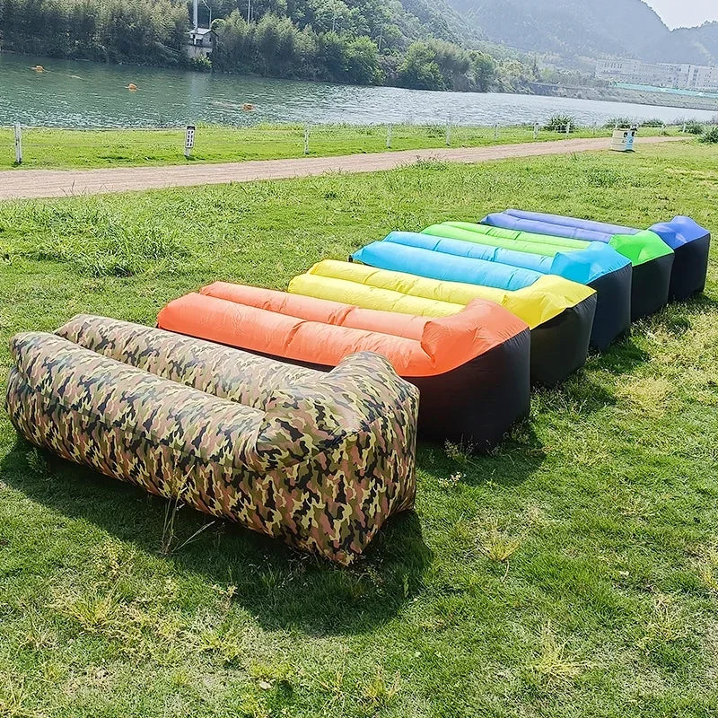 Trend Outdoor Products Fast Infaltable Air Sofa Bed Good Quality Sleeping Bag