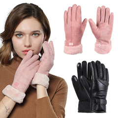 Electric Heating Gloves Men Women USB Charging Touch Screen Gloves Winter Skiing Snowboarding Windproof Warm Hand Heated Gloves