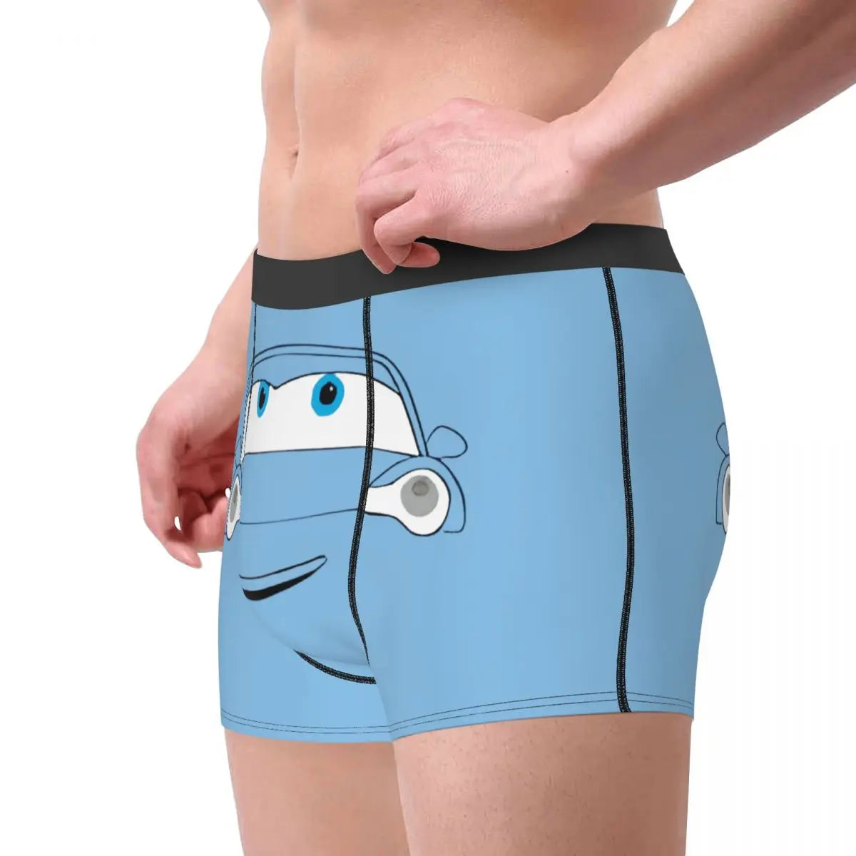 Long Underwear Humor Boxer Briefs Shorts Panties Male Soft Underpants