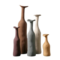 Modern Nordic Ceramic Vase Decorations Simple Art Primitive Living Room Decoration