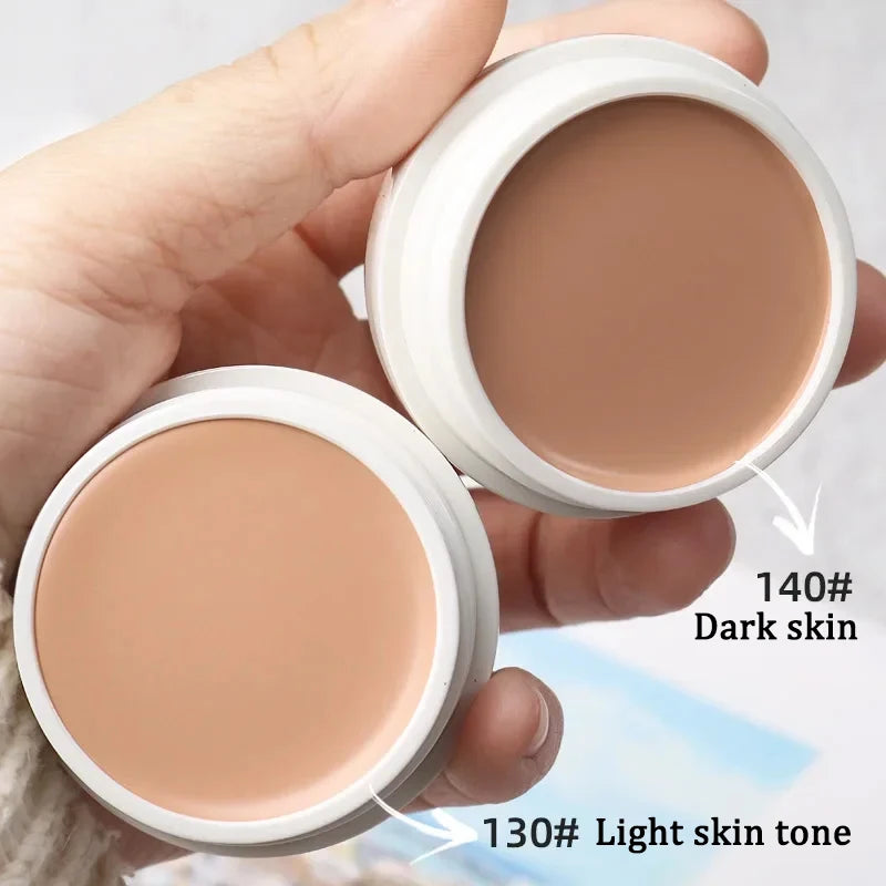 High Coverage Concealer Corrector Anti Dark Circle Whitening Cream Matte Foundation