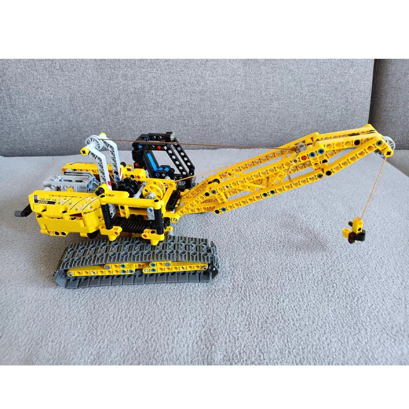 MOC-113050 Crawler Crane Assembly Splicing Building Block Model • 587 Parts Building Block Adult Kids Birthday Custom Toy Gift