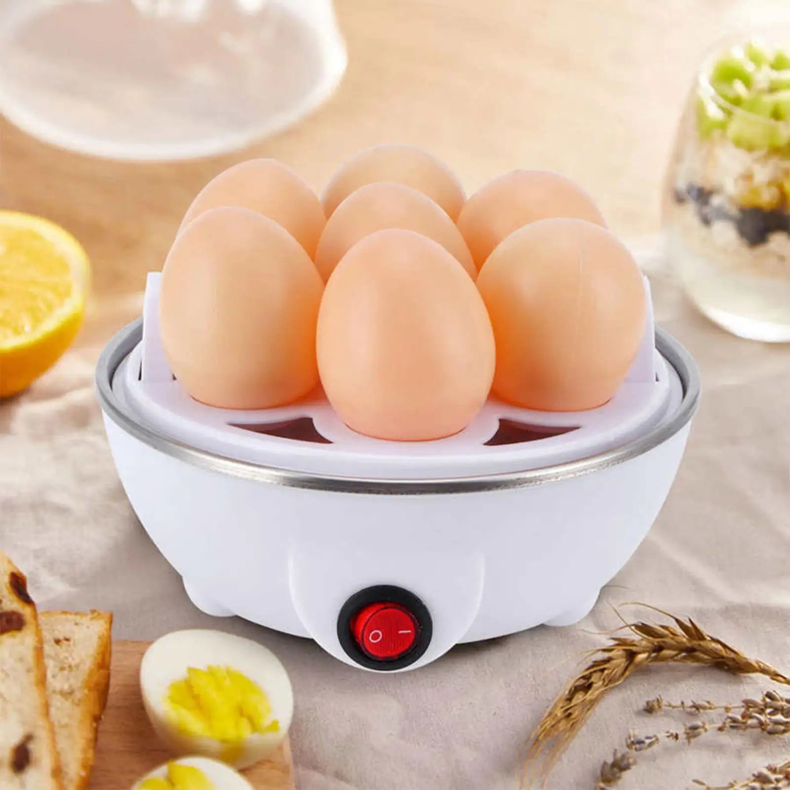 Electric Eggs Boiler 220V Gadgets Easy to Clean Egg Boiler for Pot Vegetables Kitchen Home