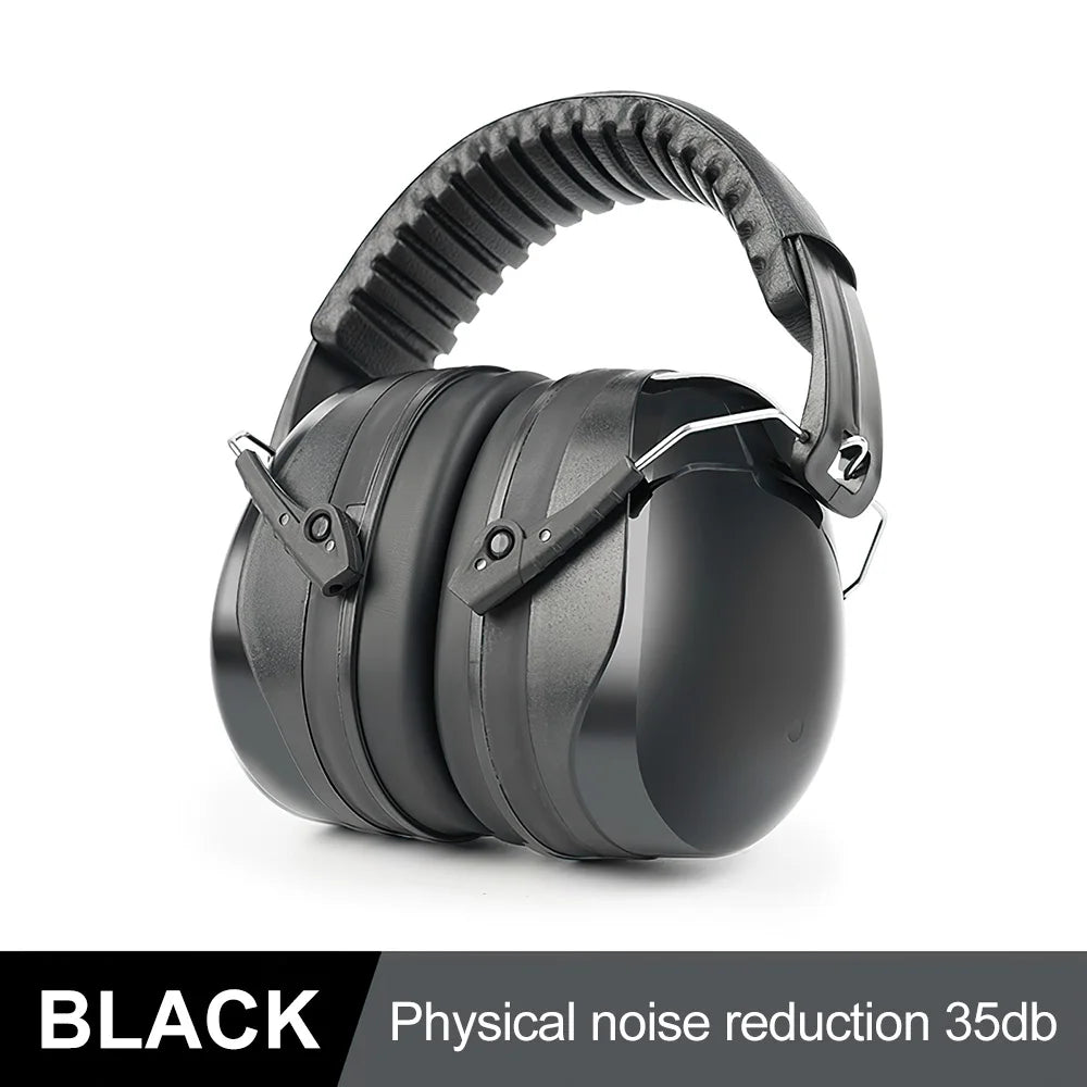 Adjustable Ear Defenders Noise Earmuffs 36db Noise Reduction Hearing Protection Headphones for Hunting Shooting Work Study