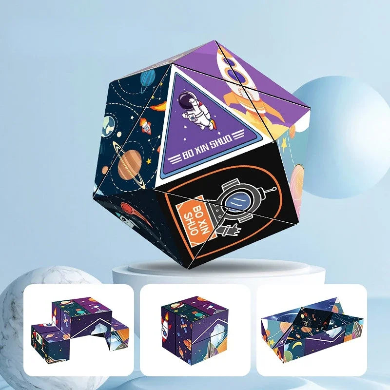 New Infinity Magic Cube Children Anti Stress Puzzle Fingertip Toy Kids Decompression Sensory Toys