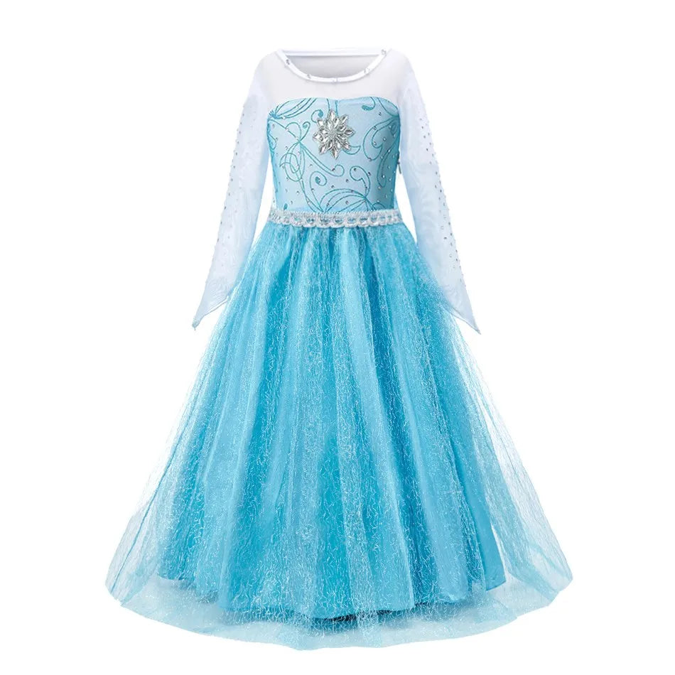 Costume Kids Halloween Cosplay Princess Dress