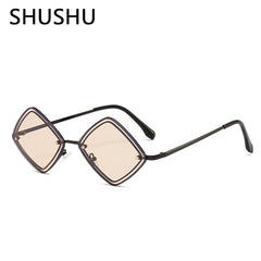 Quadrilateral Small Sunglasses Retro For Women