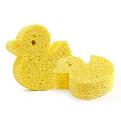 Creative Lovely Infant Bath Sponge Bear Duck Star Cartoon Shape Skin-friendly Soft Baby Shower Sponge Newborn Bath Supplies