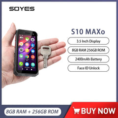 SOYES S10 MAX Upgraded Mini Rugged Smartphone Android 11 8GB+256GB Mini phone