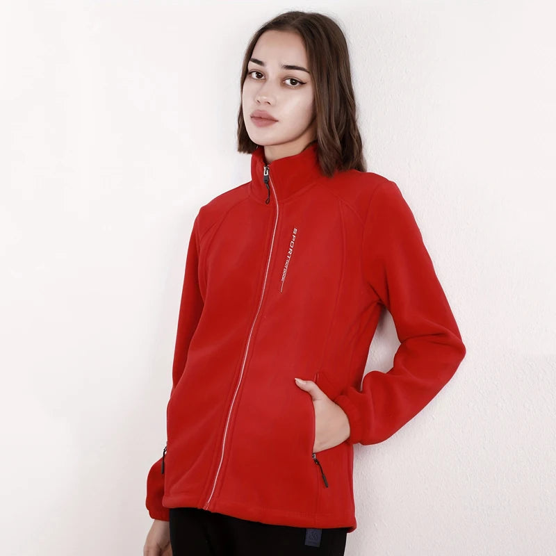 Women Winter Sports Jacket Outdoor Running Jackets Sportswear