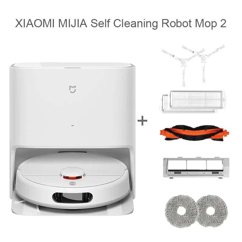 XIAOMI MIJIA Self Robot Vacuum Cleaners Mop 2 Smart Home Sweeping