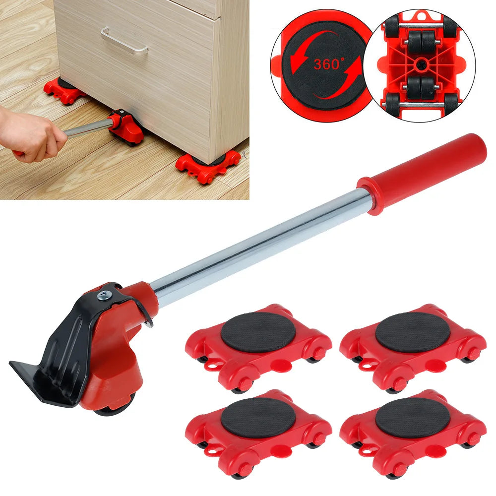 Heavy Furniture Lifting And Moving Tool Set Furniture Lifter With 4 Sliders Furniture Rollers For Heavy Items