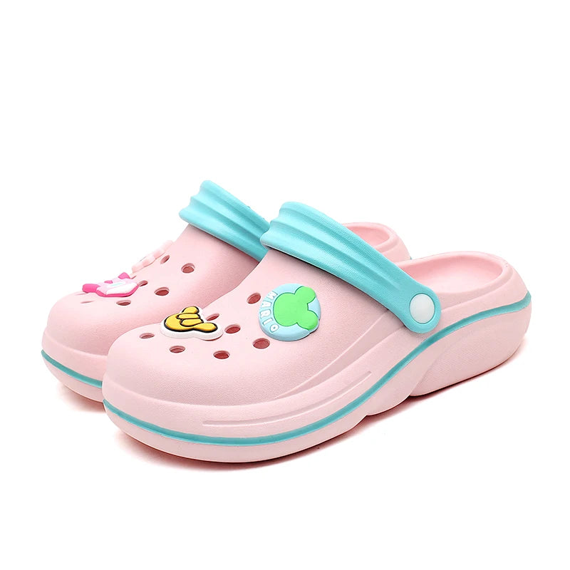 Design Summer Children Garden Clogs Shoes Boys Girls Beach Sandals