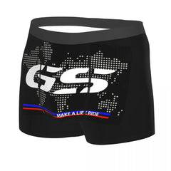 Novelty GS Motorcycle Adventure Boxers Shorts Panties Male Underpants Stretch Motorrad Biker Briefs Underwear