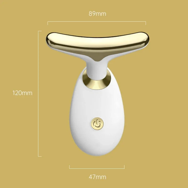 Anti Wrinkle Photon Neck Massager V-Face Lifting Reduce Double Chin