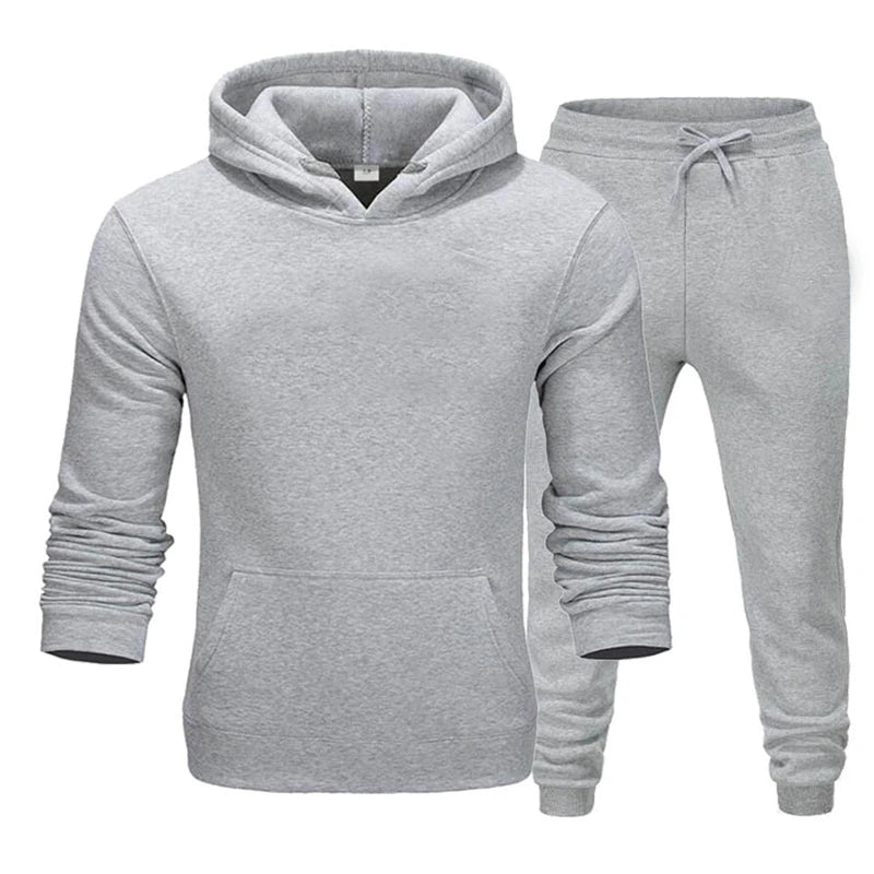 Men's Clothing Fashion Track Suits Sports Wear Jogging Suits Hooded Tracksuit Set Clothes Hoodies+Sweatpants Sweat Suits