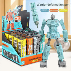 Robot Deformation Pen 2-in-1 Stationery Gel Pen Creative Deformable Robot Kids