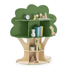 Delta Children Tree Bookcase Greenguard Gold Certified, Fern Green