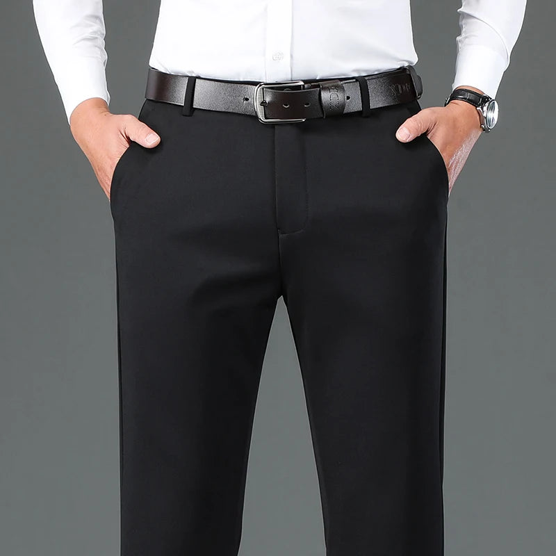 New Men's Business Casual Suit Pants