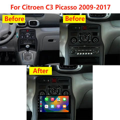 7 Inch Android Car Radio for Citroen C3 Picasso 2009-2017 1 Din CarPlay GPS Navigation Multimedia Video Player Head Unit