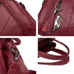 women Luxury Handbags for Women Leather Bag High Quality Sheepskin Female Shoulder bags