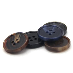 Big Resin Imitation Horn Pattern Coat Suit Buttons