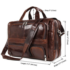 Luxury Men Handbag Men's Genuine Leather Shoulder Bag