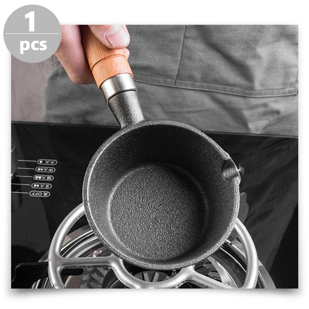 Mini Hot Oil Pan Kitchen Butter Heating Pot Pancake Cooking Cookware Iron Home Gadget Omelet Making Baking Holder