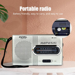 New Portable Elderly Pocket Mini Radio Built-in Speaker