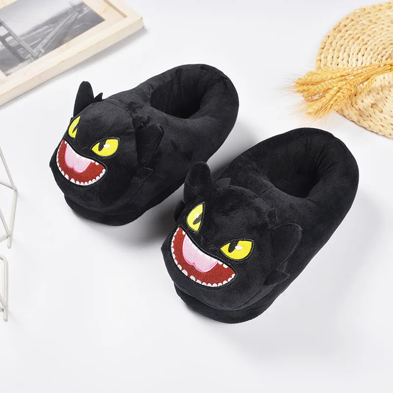 Anime Cartoon Kawaii Sonic Slippers Indoor Men Women Shoes Adult Size Winter Warm Slippers Children Surprise Gifts