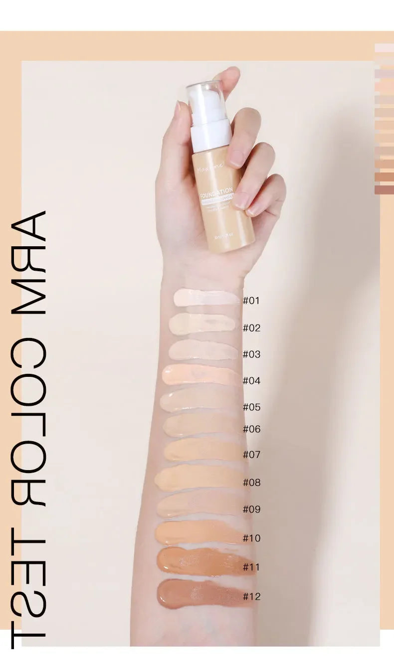 Liquid Foundation Effective Concealer Matte Liquid Foundation