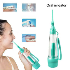 Portable Oral Irrigator Dental Flosser Product for Cleaning Teeth Water Thread Flosser