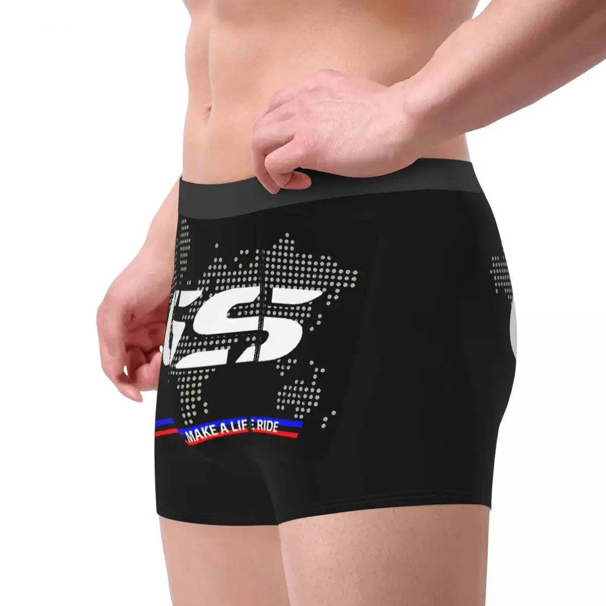 Novelty GS Motorcycle Adventure Boxers Shorts Panties Male Underpants Stretch Motorrad Biker Briefs Underwear