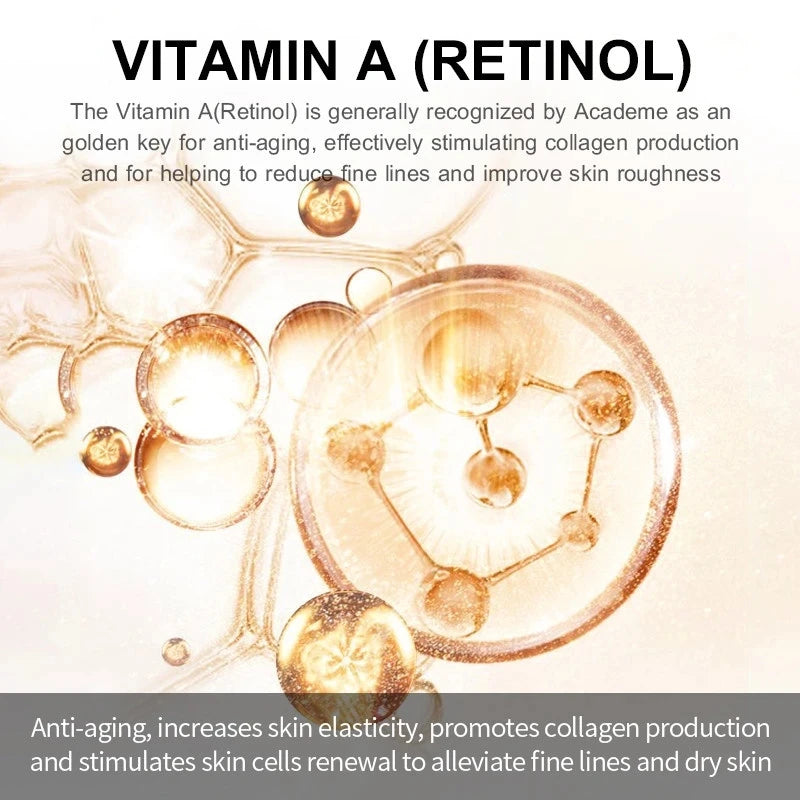 Retinol Face Cream Collagen Facial Cream Korean Products Fine Lines Brightening Moisturizing Skin Care