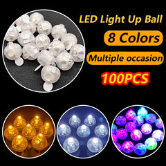 Small Round Ball Light Tumbler Ball Switch LED Flash Luminous Lamps