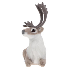 Simulation Elk Decoration Realistic Deer Ornament Animal Models Candies Xmas Christmas Tree Static Applique Wild